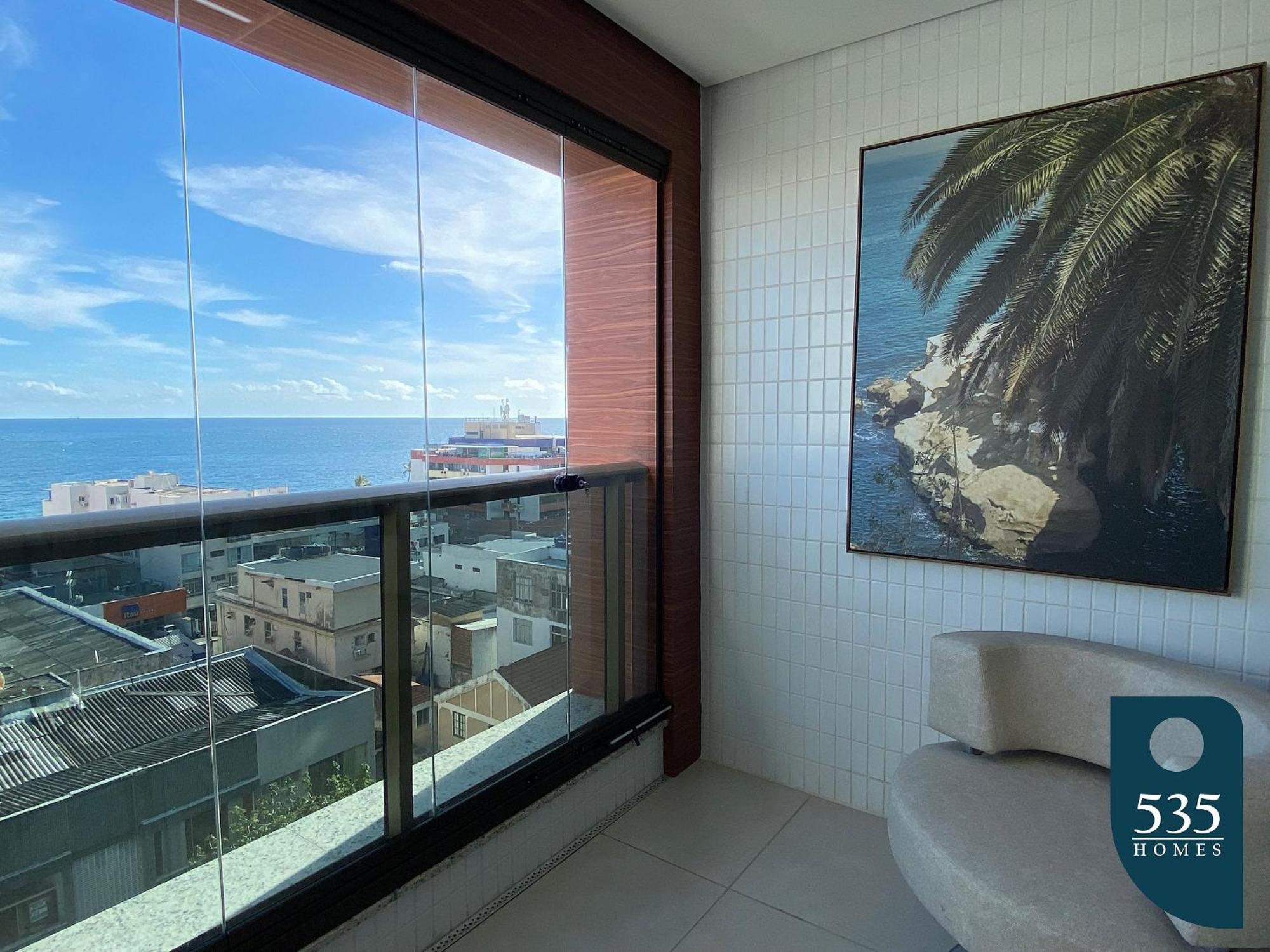 Apartamento Novo Decorado E Equipado Na Barra Com Vista Mar Salvador de Bahía Exterior foto