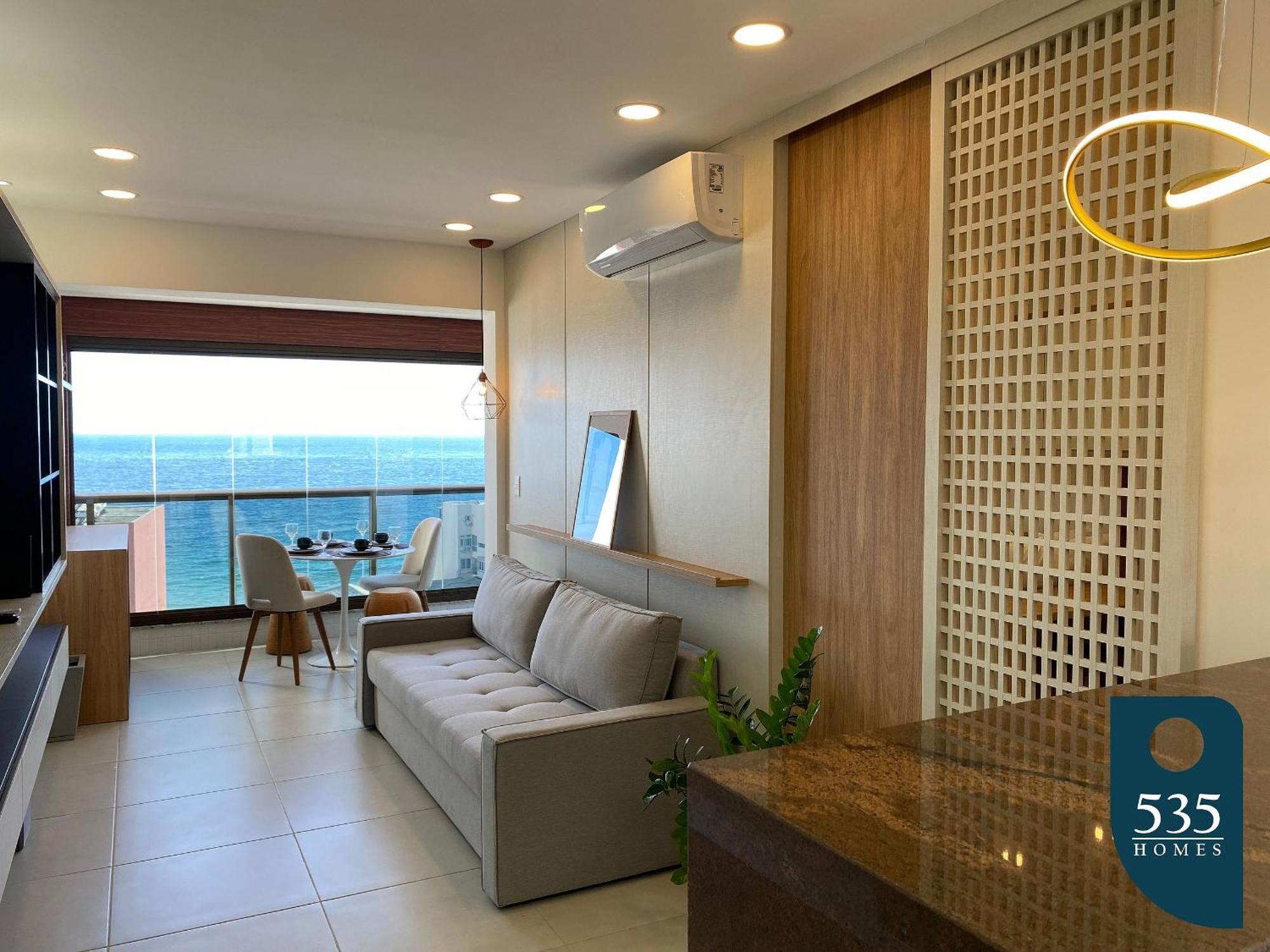 Apartamento Novo Decorado E Equipado Na Barra Com Vista Mar Salvador de Bahía Exterior foto