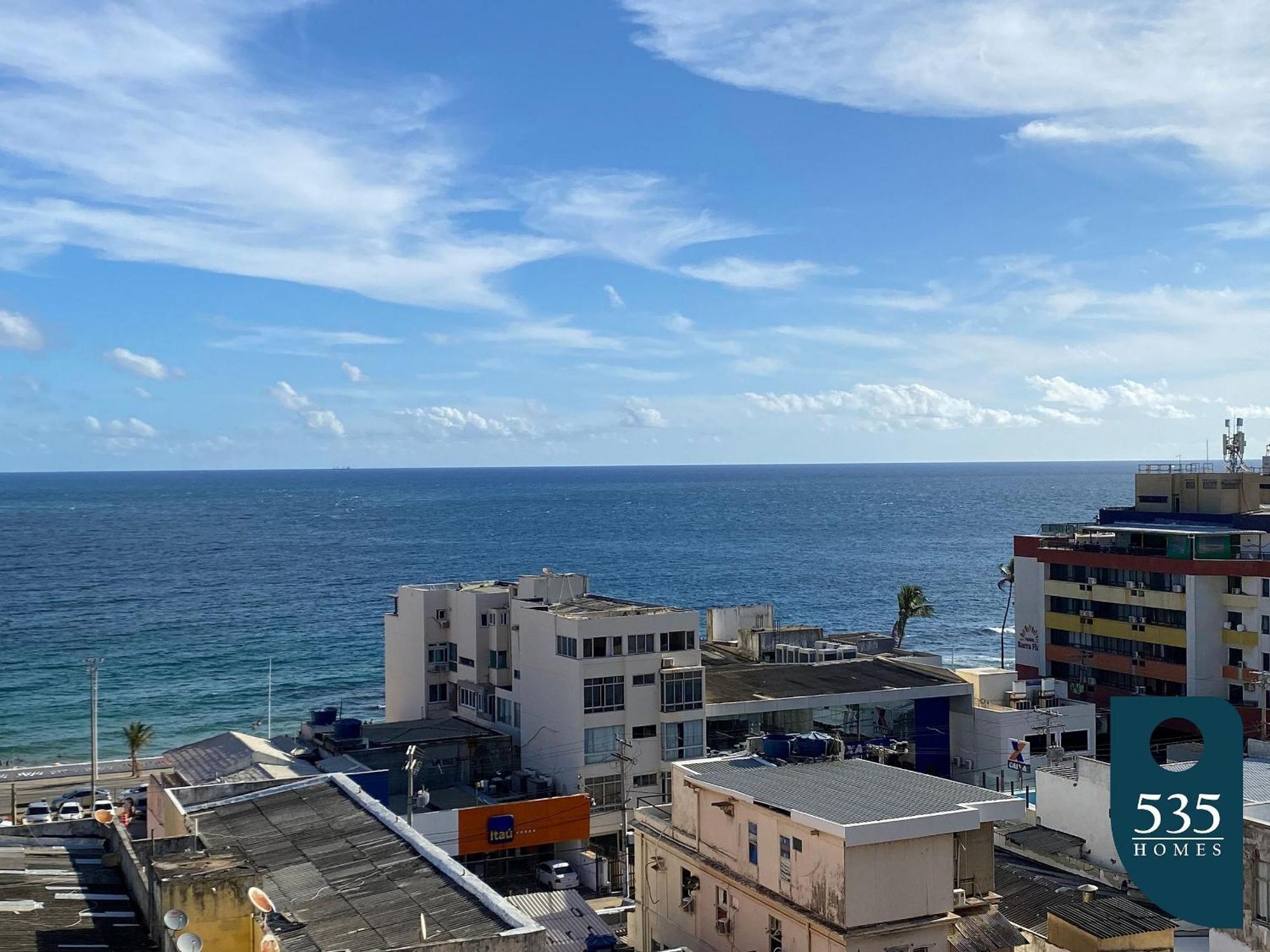 Apartamento Novo Decorado E Equipado Na Barra Com Vista Mar Salvador de Bahía Exterior foto